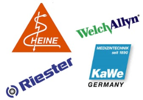 Heine, Riester, Welch Allyn, Kawe 